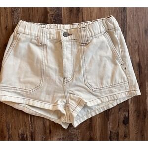 PacSun Women's Lightwash Denim Shorts Juniors Size Small